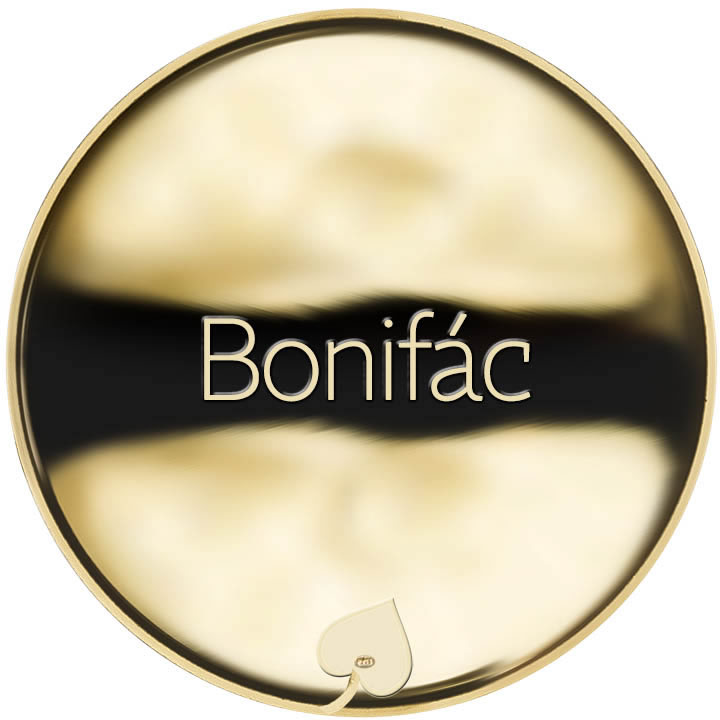 Jméno Bonifác - líc