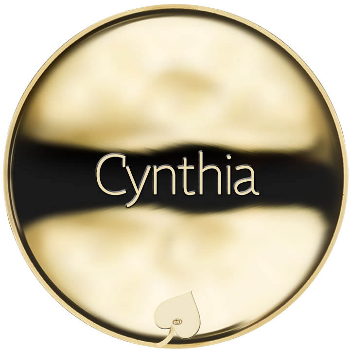Jméno Cynthia - líc