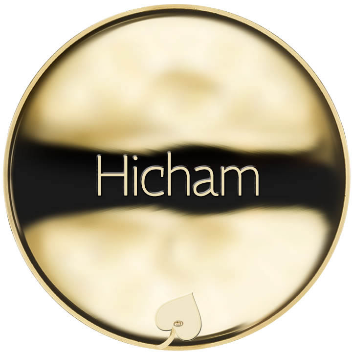 Jméno Hicham - líc