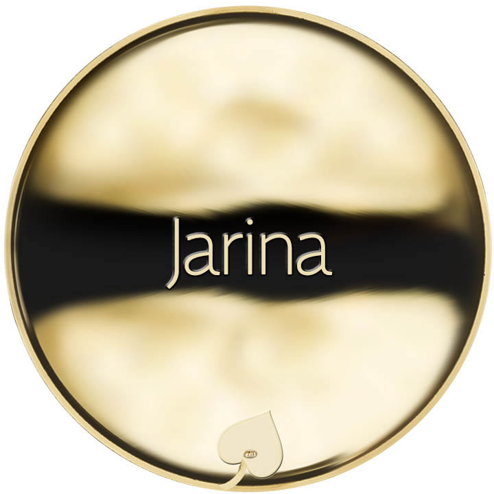 Jméno Jarina - líc