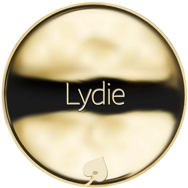 Jméno Lydie - líc