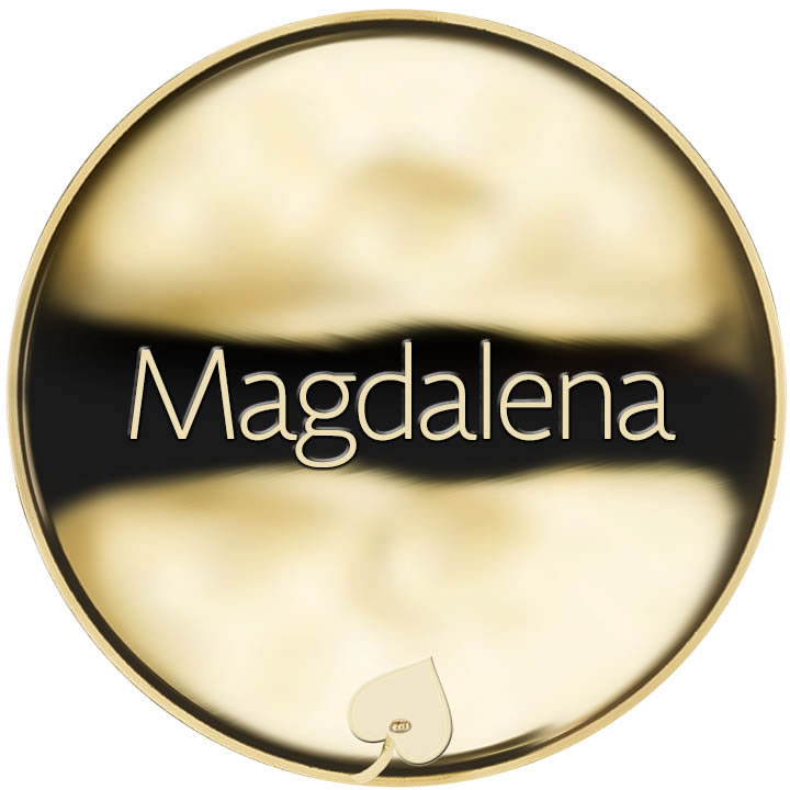 Jméno Magdalena - líc