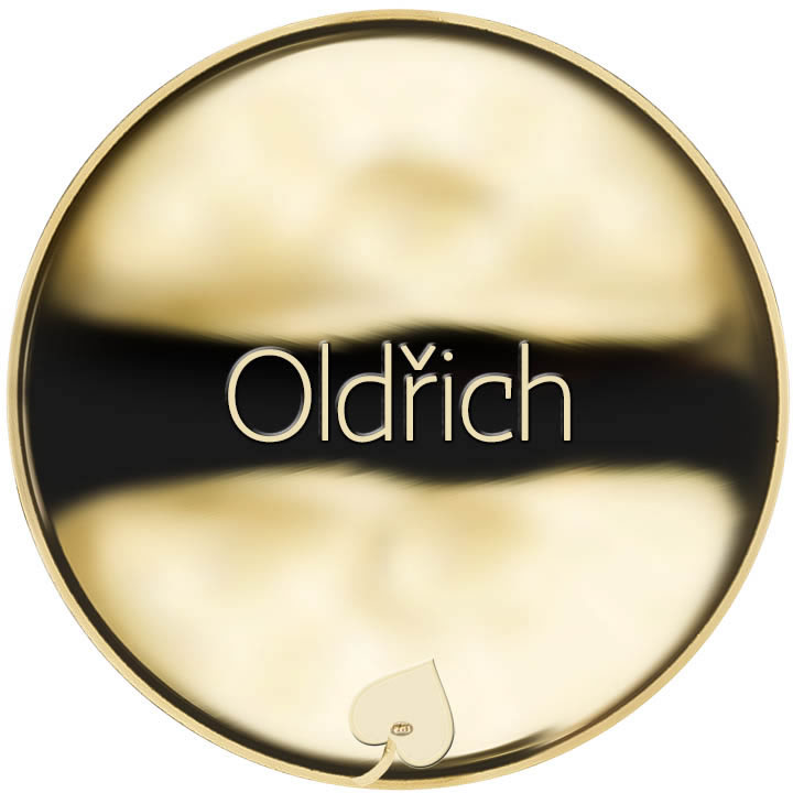 Jméno Oldřich - líc