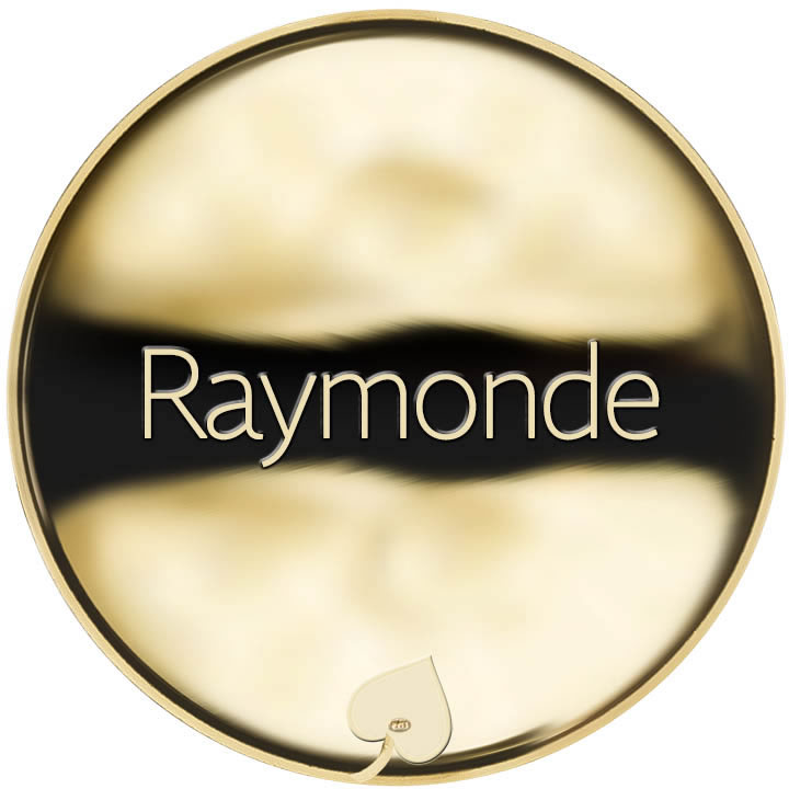 Jméno Raymonde - líc