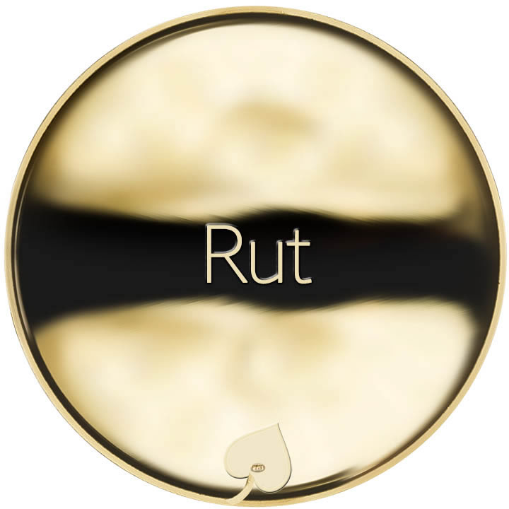 Jméno Rut - líc