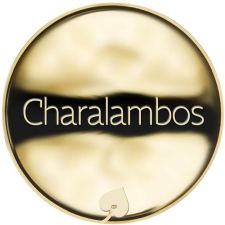 Jméno Charalambos - líc