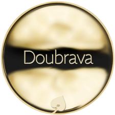 Jméno Doubrava - líc