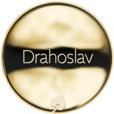 Jméno Drahoslav - líc