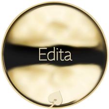 Jméno Edita - líc