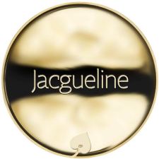 Jméno Jacgueline - líc