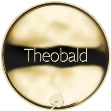 Jméno Theobald - líc