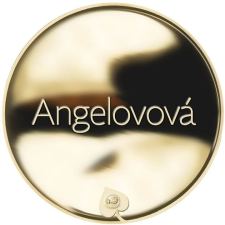 Příjmení Angelovová - líc